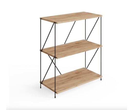 Leyo 3 Tier Bookcase