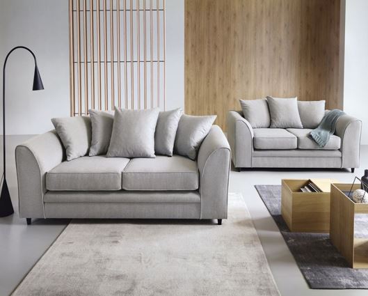 Darcy 2 Seater-Light Grey