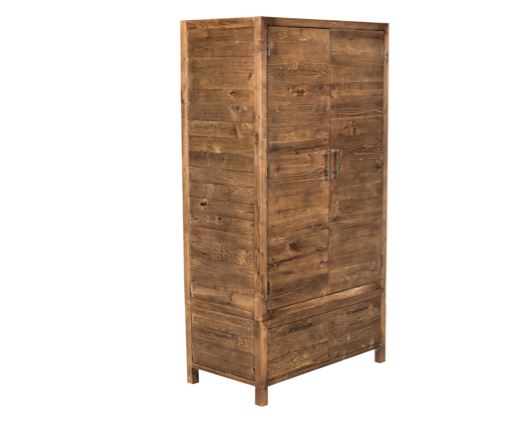 HERITAGE 2 DOOR 1 DRAWER WARDROBE