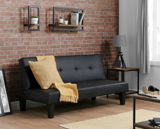 FRANKLIN SOFA BED BLACK