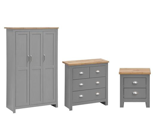 Lisbon 3 Piece Bedroom Set