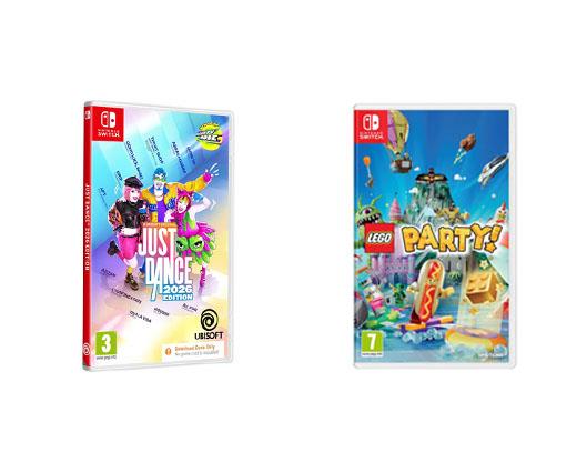 Party Bundle: LEGO Party! - Nintendo Switch and Just Dance 2026 (Code in Box)