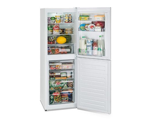 Montpellier MFF165W 166cm 50/50 Frost Free Fridge Freezer in White
