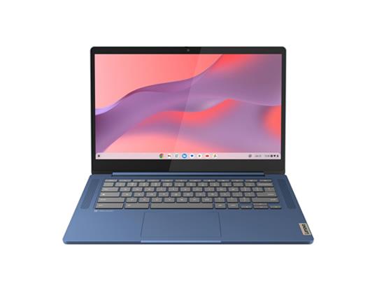 Lenovo IdeaPad Slim 3 Chrome MediaTek Kompanio 520 4GB 64GB 14 Inch Chromebook Blue