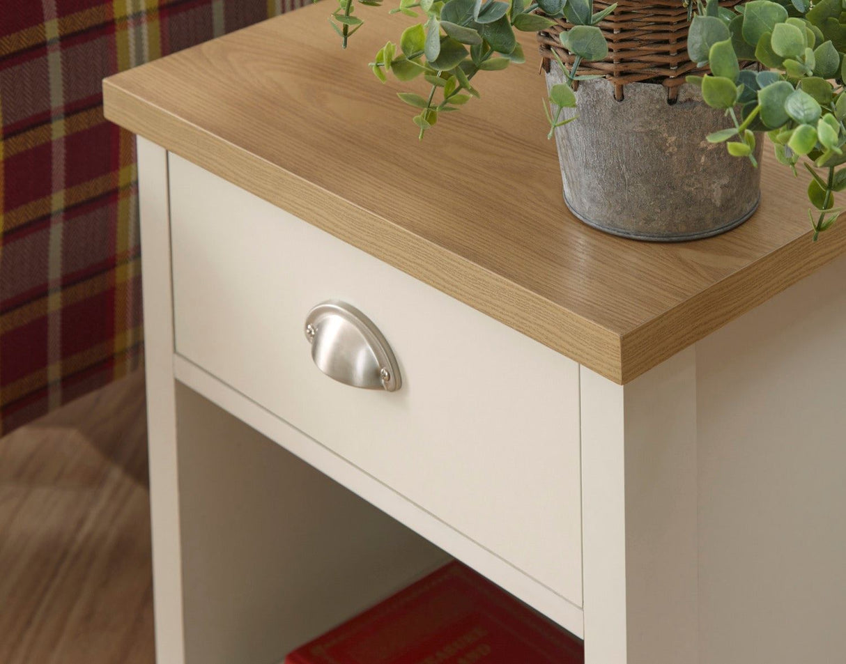 Lancaster lamp table cream