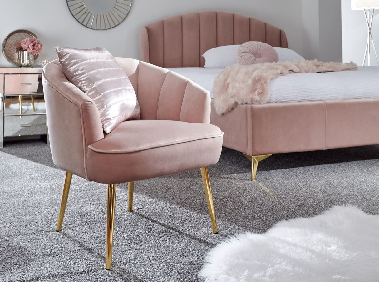 Pettine chair blush pink