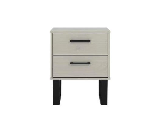 Texas 2 Drawer Bedside Cabinet