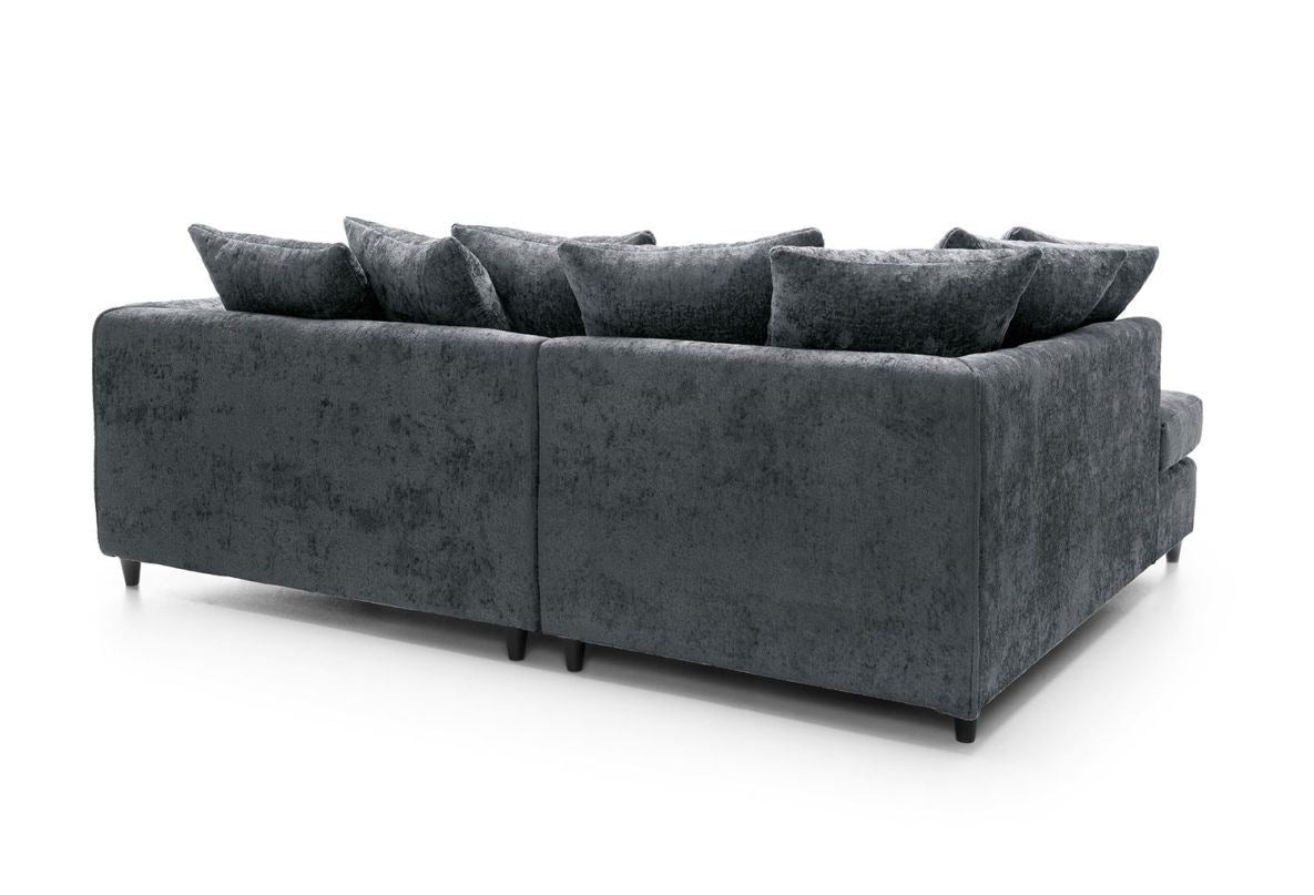 Harriet Left Corner Sofa - Dark Grey