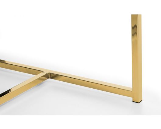 SCALA DINING TABLE - GOLD