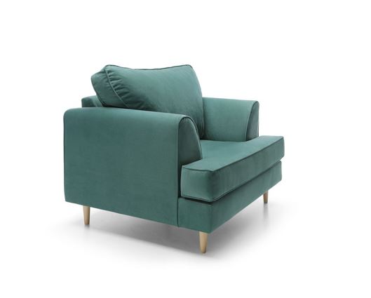 Harper Armchair - Forest Green