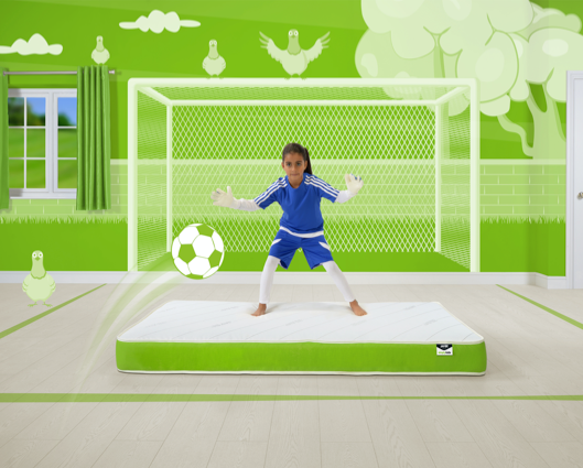 Jay-Be® Simply Kids® Anti-Allergy Foam Free Sprung Mattress - Single