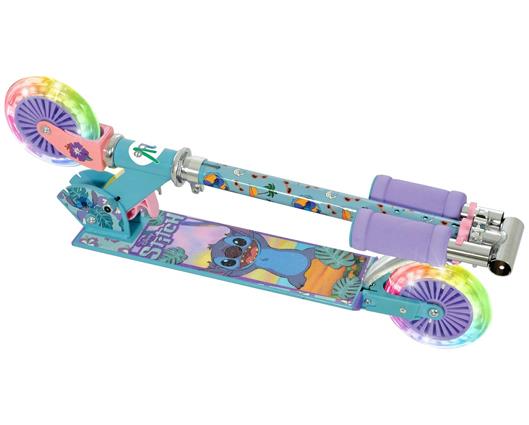 Stitch Folding Inline Scooter with Light Up Wheels