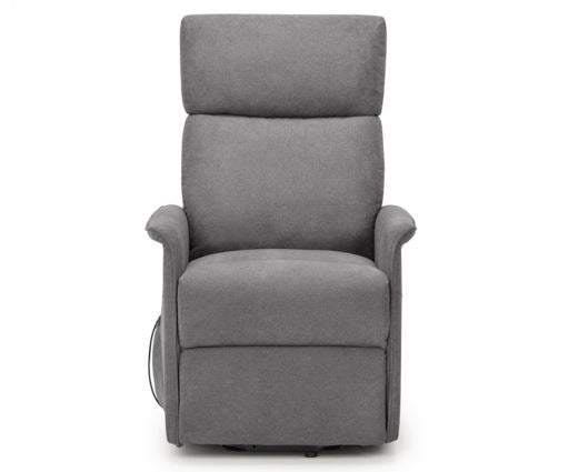 HELENA RISE & RECLINE CHAIR - CHARCOAL FABRIC