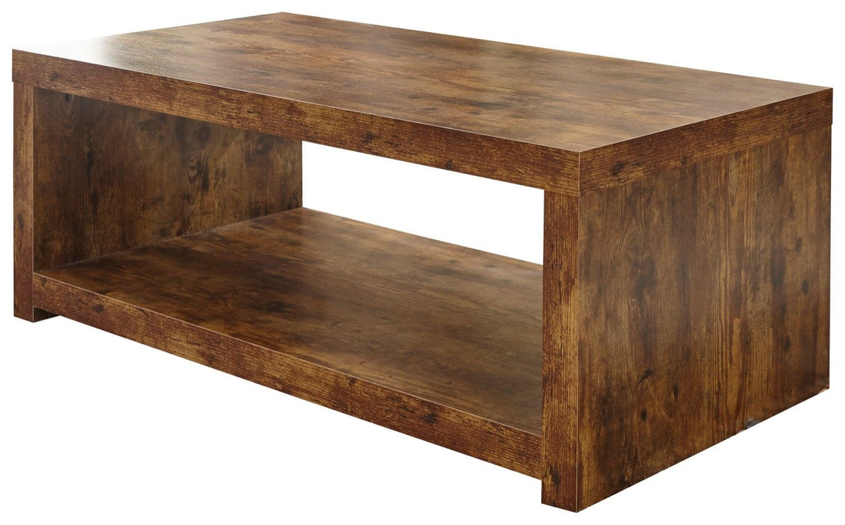 Jakarta Coffee Table with Shelf Mango