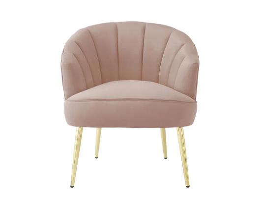 Pettine chair blush pink