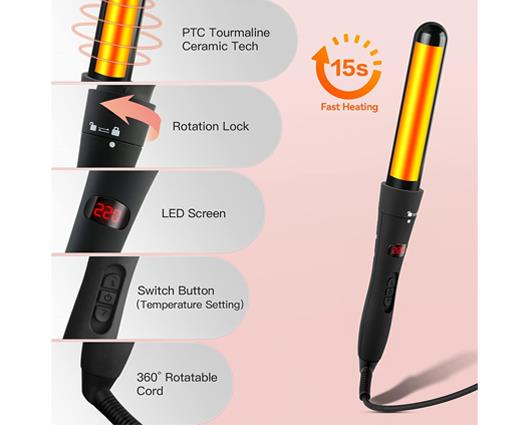 5-in-1 Curling Wand Set