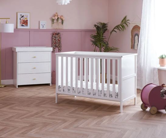 Evie Mini 2 Piece Room Set - White