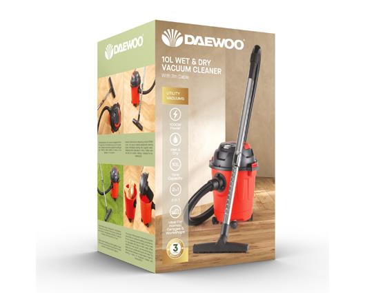 10L Wet and Dry Vacuum - Red