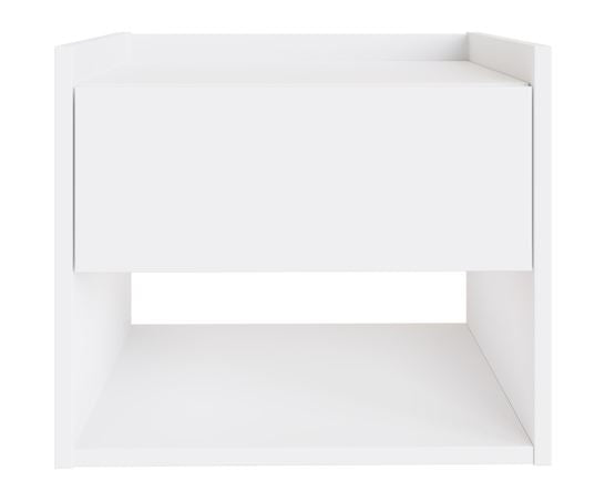 Harmony Wall Mounted Pair Of Bedside Tables White