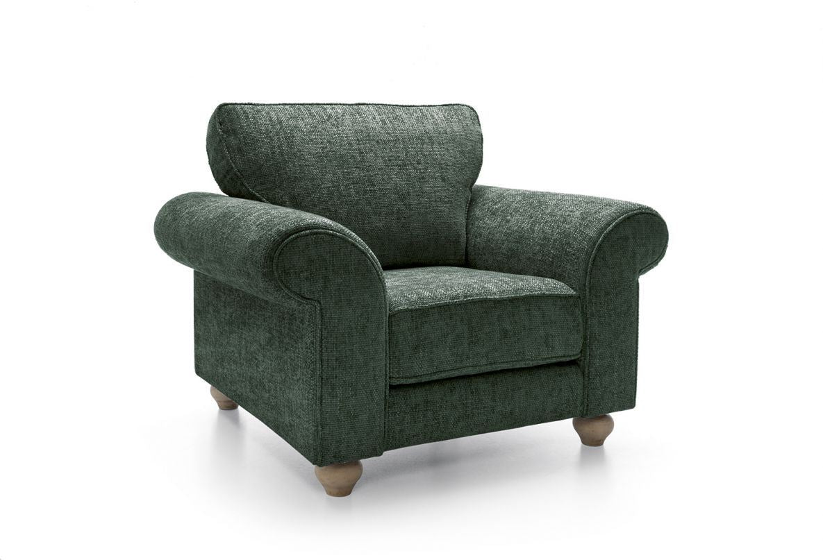 Ingrid Armchair - Jungle Green