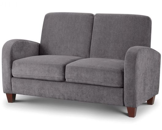 VIVO 2 SEATER SOFA IN DUSK GREY CHENILLE