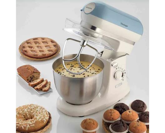 Ariete
5.5 Litre Vintage Stand Mixer - Blue