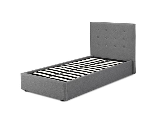 Lucca 3.0 Single Bed Grey