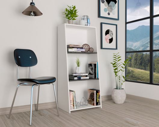 Dallas Low Bookcase with 3 Shelves