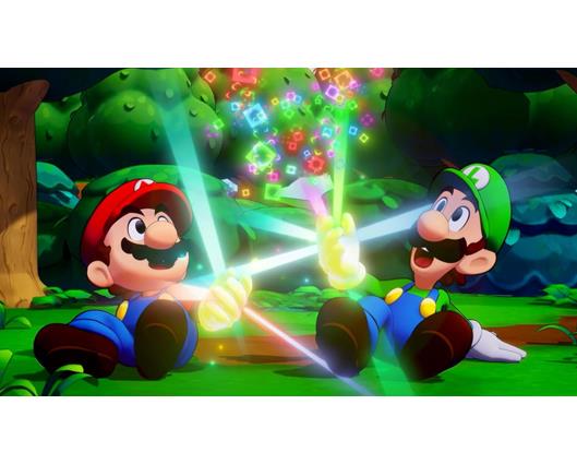 Nintendo Switch 1.1 Neon Console with Mario & Luigi: Brothership