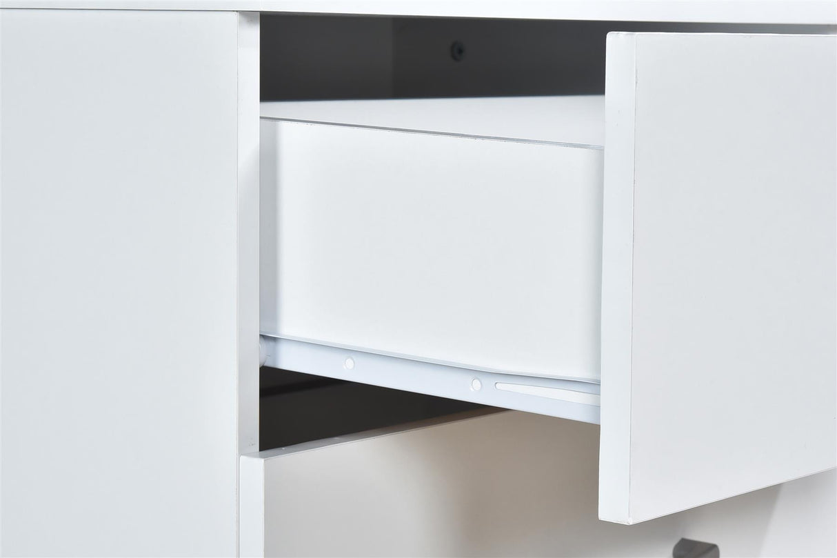 Highbury 3 Drawer Chest - White