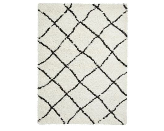 Scandi Berber G257 White/Black - 200 x 290