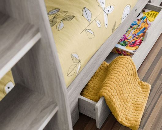 ORION GREY OAK BUNKBED