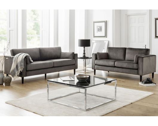 HAYWARD VELVET GRAND 3 SEATER SOFA