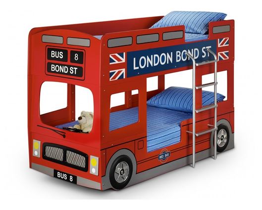 LONDON BUS BUNK BED