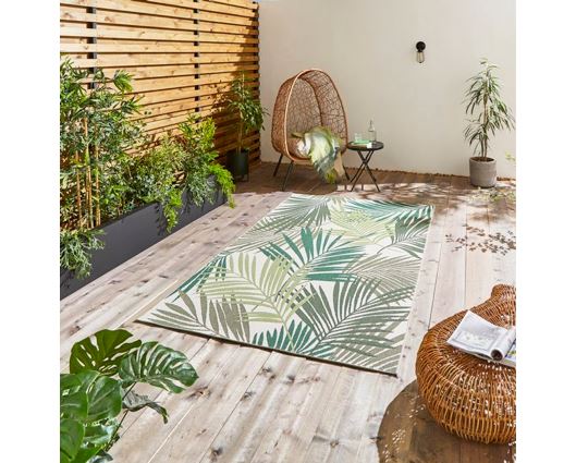 Miami 19433 Green/Light Beige- 160 x 230