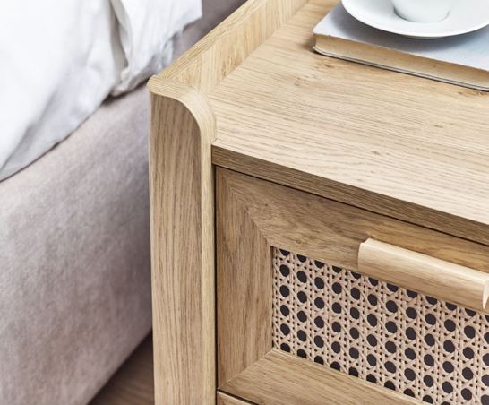 Sydney 2 Drawer Bedside