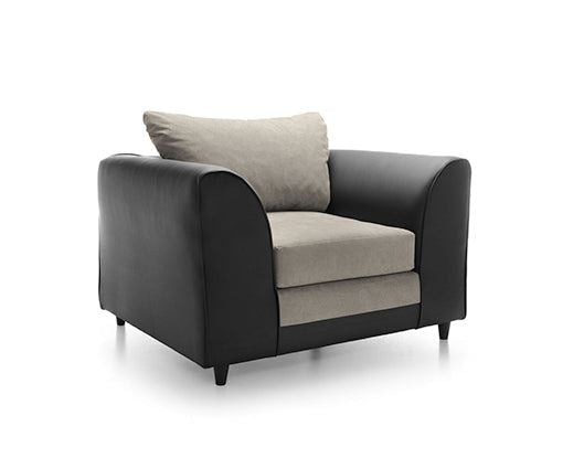 Dylan Armchair-Brown & Beige