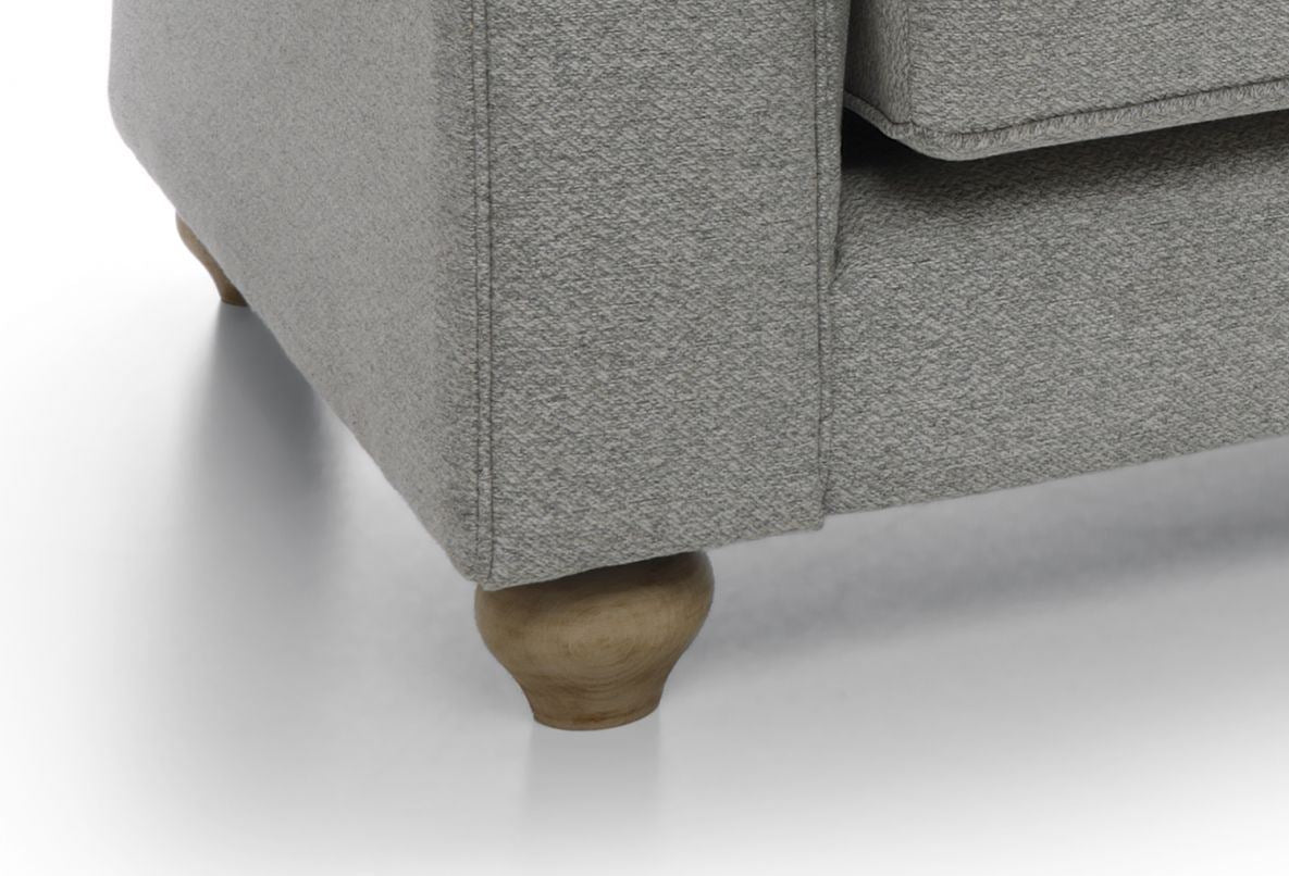 Ingrid 3 Seater - Light Grey