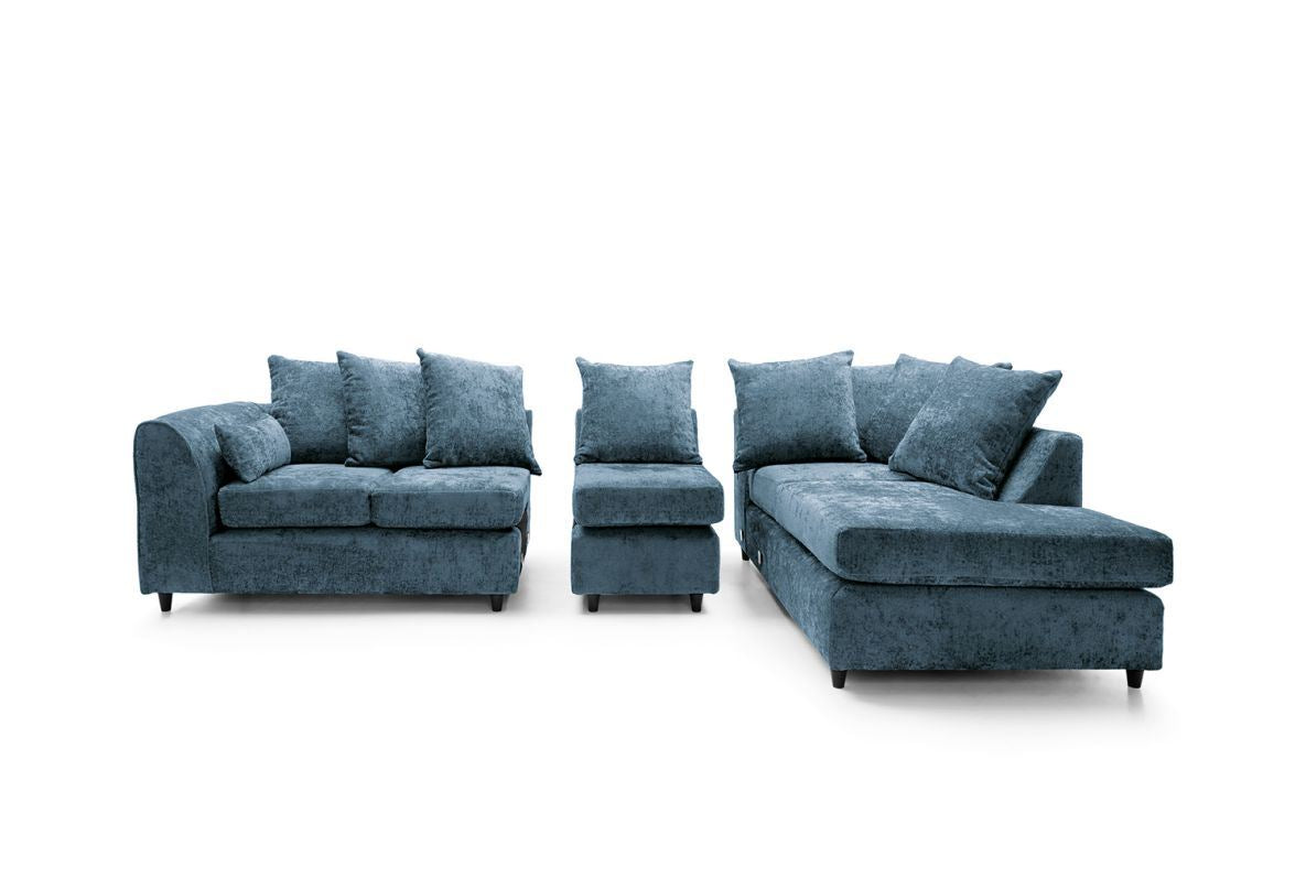 Harriet Right Facing Corner Plus - Dark Blue