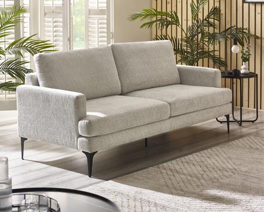 Carrera 3 Seater Sofa Oyster Cream