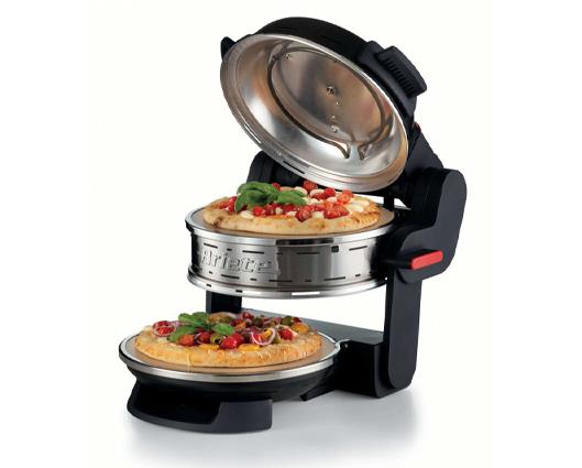 Ariete 32cm Double Pizza Oven - Black