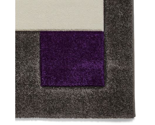Brooklyn BRK04 Grey/Purple - 120 x 170