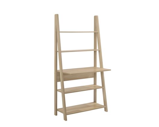 Tall Ladder Desk - Oak