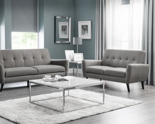 SCALA WHITE MARBLE TOP COFFEE TABLE