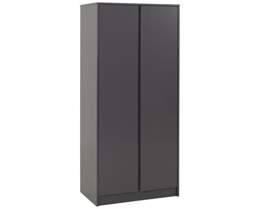 MALVERN 2 DOOR WARDROBE BEDROOM SET - GREY