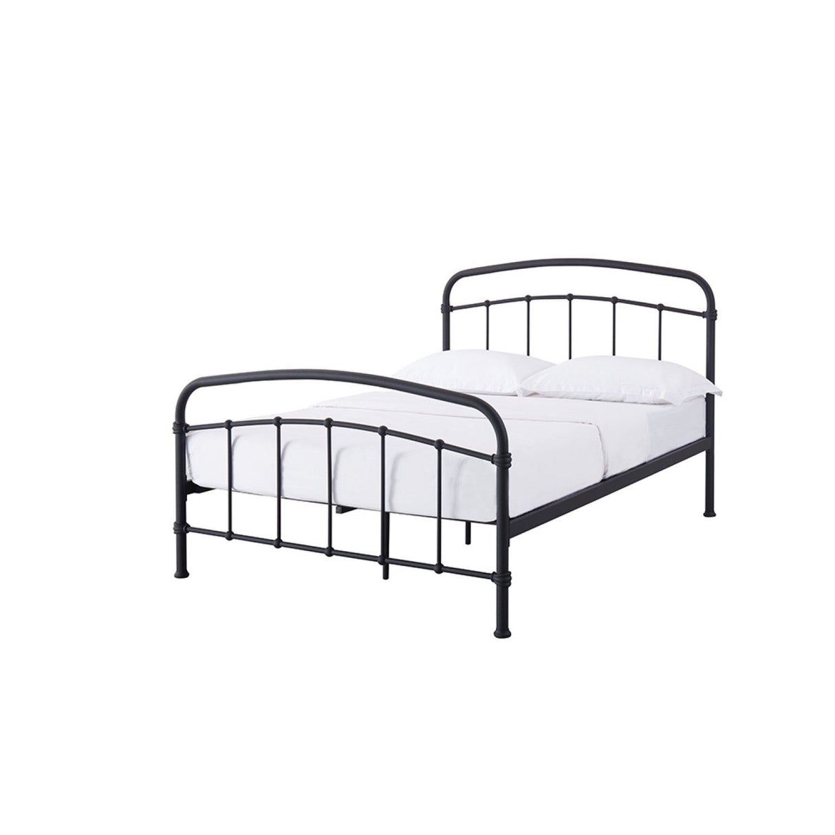 Halston Double Bed - Black