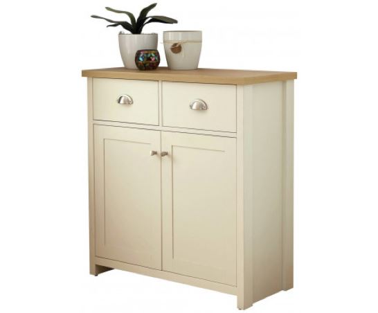 Lancaster Compact Sideboard Cream
