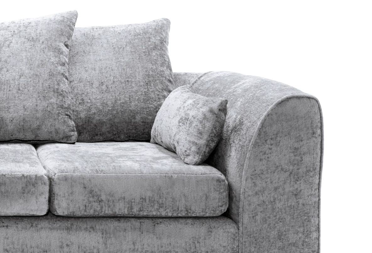 Harriet Left Corner Sofa- Light Grey