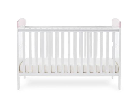 Grace Inspire Cot Bed + Fibre Mattress - Unicorn
