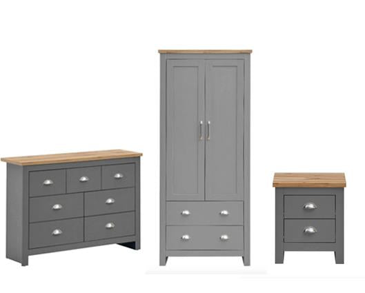Lisbon 3 Piece Bedroom Set